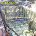 100000l hot galvanizing steel water treatment water storage tank